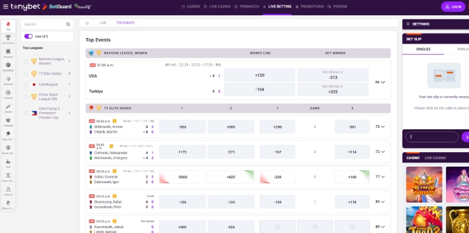TonyBet Review